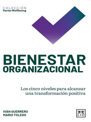 cover image of Bienestar organizacional